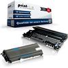 Print-Klex Toner e tamburo compatibili per Brother TN2120 & DR2100 MFC 7320 MFC 7320 W MFC 7340 MFC 7440 N MFC 7440 W MFC 7840 W TN-2120 TN 2120 DR-2100 DR 2100 - Office Print Serie