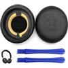 Alriedy Cuscinetti auricolari di ricambio per cuffie di Jabra Evolve2 65/Evolve 65/Evolve2 40/Elite 45h, Accessori in pelle proteica Morbida, Confortevole Jabra Per Evolve2 65 Padiglioni, Ricambi Per