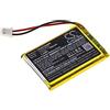 TECHTEK Batteria 1200mAh compatibile con [NUK] ECO Control Audio 500, Eco Control Audio 530D+ sostituisce 1ICP5/38/55 FBA