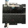 Zahara Tastiera Italiana per Notebook, Tastiera IT retroilluminata Nera per Lenovo Thinkpad T490s (Tipo 20NX, 20NY) Serie T495s (Tipo 20QJ, 20QK)