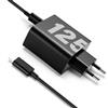 Wvoillty Ricambio per Motorola Caricatore rapido 125W TurboPower GaN - Caricatore 125W per Motorola Edge 50 Pro, Edge 50 Ultra, Edge 30 Ultra, ThinkPhone e USB-C Dispositivi (6,5A cavo di ricarica 1,5M)