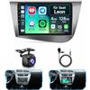 Fuluku 4+128GB Android 15 Autoradio per Seat Leon 2005-2012 Wireless Carplay Android Auto, 9 Pollici Touch Screen Radio Bluetooth, GPS, Telecamera Posteriore/FM/RDS/EQ/WiFi/SWC/UI