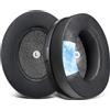 SOULWIT Cuscinetti Auricolari di Ricambio in Gel Refrigerante per Audeze Penrose/Penrose X/Mobius, Cuscinetti per HyperX Cuffie Cloud Orbit/Orbit S, Cuscinetti con Tessuto di Seta di Ghiaccio