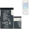 HIGHAKKU Batteria di ricambio BL-5C 1200mAh compatibile con No-kia N70, 1209, 1100, 3100, 3120, 3650, 1101, 1200, 3109, 3110, 3650, E50 Phone and Household Radio.