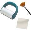 NothingProjector Set di Pulizia per Schermo, incluso rullo levapelucchi, spazzola e panno in microfibra, kit di pulizia per schermi di proiettori, teli e accessori home theater