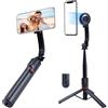 LIDOUYA Bastone Selfie Magnetico, Treppiede Smartphone con Telecomando, Supporto per Telefono compatibile con iPhone 15 14 13 12, Accessorio per Foto ideale per Selfie, Vlogging e Riprese Video
