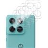 MGUEIAO [4 Pack Pellicola Protettiva Compatibile con Motorola Edge 60 Fusion,Fotocamera Pellicola Protettiva,Pellicola Fotocamera,Anti-Graffio,Durezza 9H-Trasparente