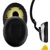 GEEKRIA QuickFit Protein Ear Pads in Pelle per Bose On-Ear OE, OE1, Cuffie QuietComfort QC3, Cuscinetto/Auricolari di Ricambio/Copri-orecchie, Parti di Riparazione per Cuffie Auricolari (Nero)