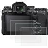PreNexusFRYC α1 II - Pellicola protettiva in vetro temperato per fotocamera Sony Alpha 1 IIα1 II a1 ii (ILCE-1M2), ultra trasparente, antigraffio, in vetro temperato, per fotocamera Alpha 1 II, A1, ii, A1 II, 3