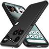 GIOPUEY Cover Compatibile con Nothing Phone (3)/Nothing Phone 3, Il Materiale TPU Ultrasottile Custodia, Anti Impronta Digitale Phone Case [Resistente all'Usura] [Antiscivolo] - Nero