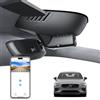 MANGOAL 4K UHD 2160P Dash Cam Auto, Aspetto OEM Dashcam, Adatta per Volvo S60 V60 Cross Country 2023 2024 2025 2026 B5 B6 T5 T8 (Modello B), Registrazione in loop,Sensore G,WiFi & App, Scheda da 64 GB