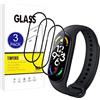 X-Dision [3 Pezzi Pellicola Protettiva Compatibile con Xiaomi Mi Band 7,[Resistente ai Graffi, Alta Definizione][3D Curved Full Cover] Pellicola Protettiva per Xiaomi Mi Band 7