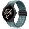 PaceBid Nylon Cinturino per Google Pixel Watch 4 41mm/3 41mm/2/1, Magnetica