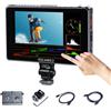 FEELWORLD S7 Touchscreen 1600nit da 7 Pollici, 12G-SDI, Conversione Incrociata 4K HDMI e SDI, Interfaccia a Doppia Batteria, 3D-LUT, Gamma Cromatica DCI-P3 Cinema-Grade