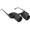 Garsent Binocoli da Teatro con Zoom 3X, Occhiali Binoculari con Ottica Zoom, Occhiali per Binocolo con Lenti Polarizzate Occhiali per Telescopio Ottico HD Regolabili Vivavoce per