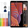 Duotipa Display LCD PLS da 5,3, compatibile con Samsung Galaxy XCover 5 SM-G525F (nero, senza cornice), display LCD touchscreen, montaggio con kit di strumenti di riparazione