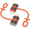 Zestiq Adattatore USB C a Lightning 2 Pezzi, Connettore Lightning per iPhone ad Adattatore USB C a Presa per iPhone 14 13 12 11 X Pro Max Air Mini, iPod, Non per OTG/Audio