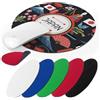 TusPersonalizables Tappetino per mouse antiscivolo e lavabile (bianco, rotondo)
