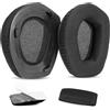 ACCOUTA Cuscinetti auricolari di ricambio & fascia compatibile con RS165 RS175 RS185 RS195 HDR165 HDR175 HDR185 HDR195 TR165/175/185/195 Padiglioni auricolari con tessuto traspirante