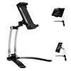 lemgyiamz Supporto Tablet Muro, Supporto Tablet Letto, Porta Cellulare da Tavolo, 2-in-1 tablet Stand, Universale Reggi Telefono Girevole a 360°, TV Portatile con Piedistallo da Cucina o Parete