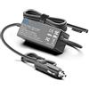 KFD 15 V 102 W Alimentatore per Microsoft Surface Pro 9 Pro 8 Pro X Pro 7 Pro 6 Surface Book 3 2 1 Laptop 5 4 3 2 1 Surface Go 3 2 1 1 15 V 6.33 A 102 W 1798 1932 Auto DC Charger, LWF167DE