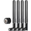 Vecys 4PCS 4G LTE 3dBi Antenna Esterna SMA Maschio Antenna Compatibile con Router CPE 4G LTE Wireless Hotspot Gateway Cellulare Router Modem