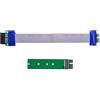 NFHK NGFF M-key NVME AHCI SSD to PCI-E 3.0 1x x1 Vertical Adapter with Cable Male to Female Extension