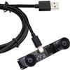 Svpro Modulo USB Dual Lens Camera Modulo 1080P 60fps UVC Scheda di Sincronizzazione Industriale Registrazione Colori con Doppio Obiettivo M12, Fotocamera Grandangolare Senza Distorsione per 3D, VR,
