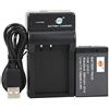 DSTE LP-E17 Li-Ion Batteria e Caricabatterie USB per Canon EOS M3 750D 760D 250D 8000D 200D Kiss X8i X10 Rebel T6i T6s SL3