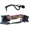 Flylin - Adattatore Bluetooth AUX per musica, cavo modulo AUX IN Bluetooth a 12 pin con microfono, microfono vivavoce compatibile con autoradio Volkswagen Skoda RCD210 RCD310 RCD510 RNS510