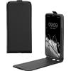 kwmobile Cover compatibile con Samsung Galaxy A34 5G - Custodia verticale Flip Case Cover in simil pelle - con linguetta calamita