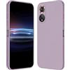 RankOne Custodia per HONOR 50 / HUAWEI Nova 9 (6.52 Inches) Cover Morbida in Silicone TPU - Erba Viola