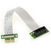 KALEA-INFORMATIQUE Scheda di espansione PCI Express di tipo Riser Connettori PCIe x1 e tappetini flessibili FPC da 15 o 25 cm.