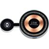 Dudùu - X Magnetic Caricatore 2 in 1 Pieghevole per Smartphone con Ricarica Qi e Smartwatch iOS - Dock Supporto Ricarica, Fast Charge 15W, Design Compatto da Viaggio, Alluminio e vetro temperato