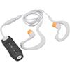 Zunate Auricolari Lettore MP3 Subacqueo, Lettore Musicale in Streaming Impermeabile con Cuffie per Nuoto, Immersioni, Corsa, Tempo di Riproduzione 8 Ore, Suono Superiore (BLACK)