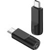QIANRENON Adattatore da USB C a tastiera mouse PS2 USB tipo C maschio a PS/2 femmina, convertitore da spina di tipo C a connettore presa PS/2, non supporta hot swap, per laptop, tablet, PC, 2 pezzi