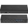 WAVLINK 20-in-1 USB-C o USB 3.0 Quad 4K@60Hz Display Docking station universale per Mac e Windows supporta la ricarica PD/DC fino a 100 W, Ethernet 2.5G, slot SD/TF, Compatibile con nuovo MacBook Neo