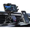 KMTOYS Porta Cellulare Auto Supporto Telefono: [Funzionamento con una mano] Supporto Cellulare per Bocchette D'aria Dell'Auto, 360° di Rotazione Portacellulare Macchina per iPhone Android,ecc