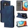 BELLA BEAR Cover ZTE Blade A75 5G, [Tecnologia di Blocco RFID] Custodia per ZTE Blade A75 5G, Custodia ZTE Blade A75 5G con [Supporto Scheda] [Funzione Kickstand]-Blu