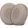 SOULWIT Cuscinetti di ricambio per Jabra Evolve2 75 (Non adatti a Evolve 75), Cuscinetti per cuffie con Pelle Sintetica più Morbida, Schiuma di Isolamento Acustico-Oro