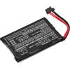 TECHTEK Batteria 1100mAh compatibile con [TomTom] 4CP0.002.06, Go 740 Live, Go 740TM, 750, 750 Live sostituisce AHL03711012, HM9440232488, VF1A FBA
