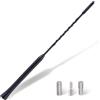 Nelawya Antenna Auto Corta Auto Radio Antenna da Tetto 28cm Antenna Universale di Ricambio ad Asta con Forte Ricezione FM/AM/DAB