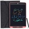 Miavogo Tablet da scrittura LCD, 30,5 cm, colorato, digitale, grafica elettronica, portatile, per bambini e adulti, a casa, scuola e ufficio (rosa, 30,5 cm)