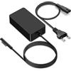 Gousiyun Surface Pro Caricatore 65W Alimentatore per Microsoft Surface Pro 11/10/9/8/Pro 7/7+/6/5/4/3/X, Surface Laptop 7/6/5/4/3/2/1, Surface Go 4/3/2/1, Surface Book 3/2/1 Caricabatterie