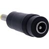REY Adattatore spina jack femmina 5,5 x 2,1 mm a jack 4,8 x 1,7 mm maschio