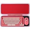 Aenllosi Custodia Rigida Portatile per Logitech POP ICON COMBO/POP Keys Tastiera Meccanica (Sola Custodia)(Rosso)