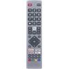 AULCMEET Telecomando Vocale Sostituzione per Sharp Aquos TV 4T-C50BL2IF2AB 4T-C50BN2KF2AB 50BL2KA 32BI5KA 50BN3KA 1T-C32BI2KE2AB 50BL3KA 50BN4KA 55BL2KA 2T-C40BI3IE2AB