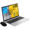 HP 250 G10 Notebook portatile Silver, RAM 20GB, SSD 512GB, Display FullHD 15.6, processore Intel i5-1334U 10 Core da 4,6 GHz, tastiera retroilluminata, fingerprint, Win11 Pro, pronto All'uso, Ita