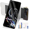 Reparo Schermo LCD per Realme 10 Schermo di ricambio per Oppo Realme 10 RMX3630 LCD Display Vetro Touch Screen Pannello Digitalizzatore Full Assembly con Kit di Riparazione (6,4 Pollici), Nero