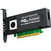 GLOTRENDS ST560 Adattatore Quad M.2 NVMe a PCIe 3.0 X8 con biforcazione PCIe, configurazione software RAID M.2 NVMe tramite strumento OS